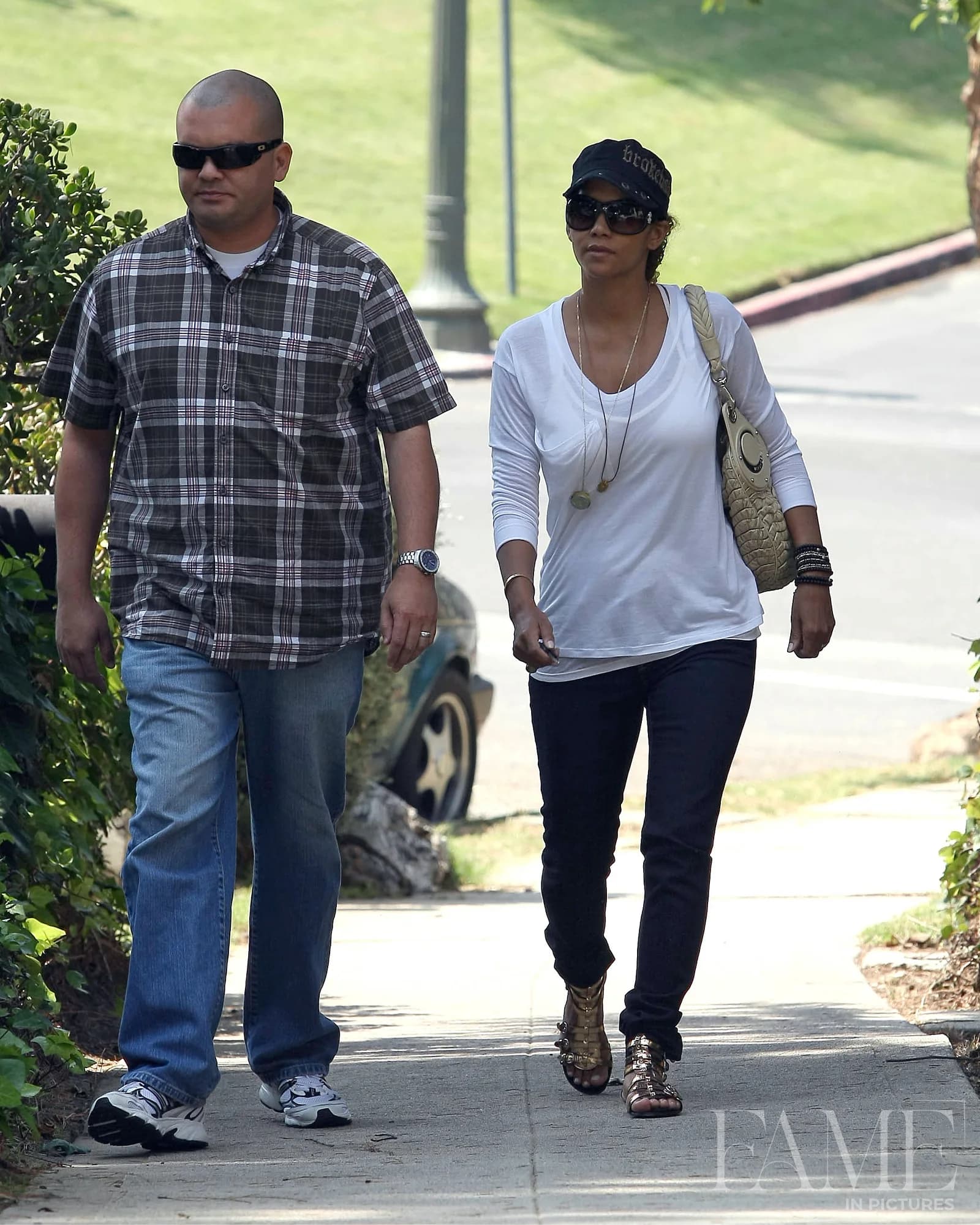 Halle Berry photographed in the Hollywood Hills in 2008